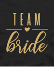 Team bride heart
